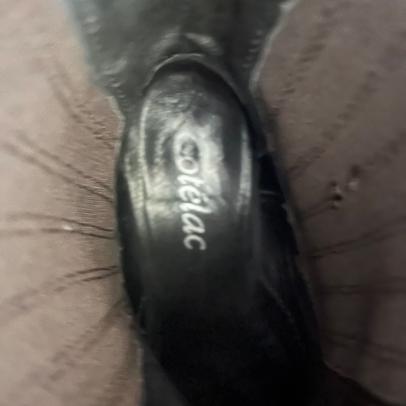 Black leather Chelsea boots made in Portugal for Cotelac (Paris) - Picture 6 of 7